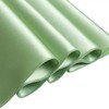 Srumvoat White Table Cloth, Luxury Satin Texture, Quality Polyester Fabric