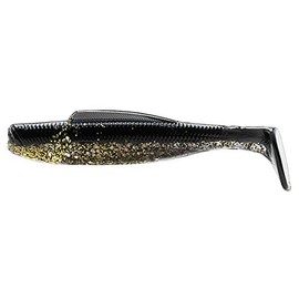 Z-MAN, DieZel MinnowZ Soft Bait Lure, Freshwater/Saltwater, 4" Length, Glow Rush, Package of 5