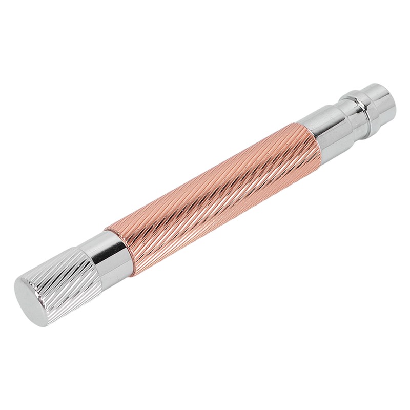 Safety Razor Handle Anti Slip Washable Reusable Metal Hand Shaver