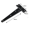 2 Pack T Hinges 300mm (12") with Screws, Heavy Duty