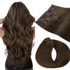 HOTBANANA Clip in Hair Extensions Real Human Hair 140g 9pcs