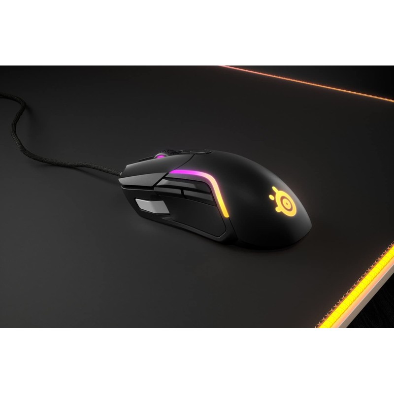 SteelSeries 62551 Wired Gaming Mouse, Ultra Lightweight, IP54 Standard, Waterproof,