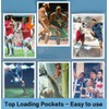 HERKKA Trading Card Sleeve Pages, 100 Pack 9 Pocket Album