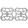 1 Pair Bicycle Clipless Pedal Converter Self Locking Disc Pedals