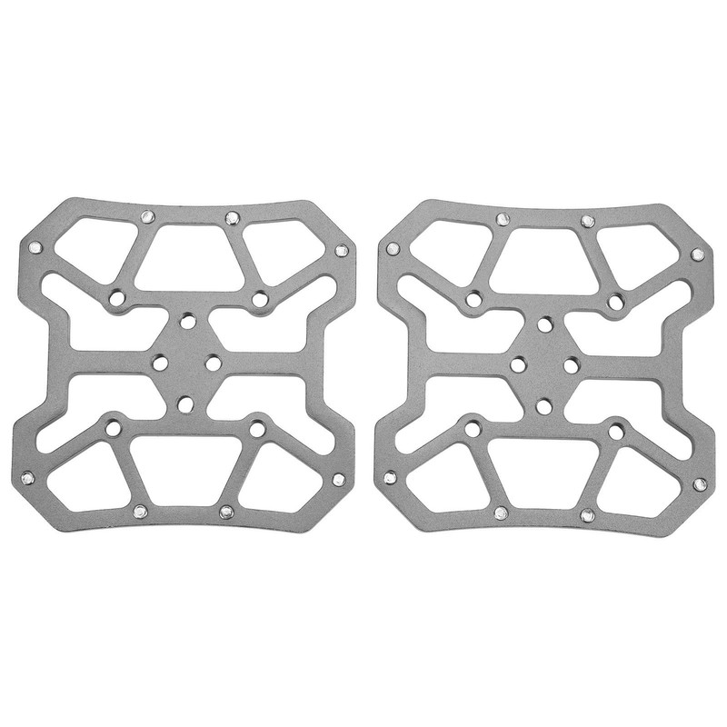 1 Pair Bicycle Clipless Pedal Converter Self Locking Disc Pedals