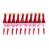 Simply Products 10 Droplet Baubles - Great Christmas Tree Decoration,