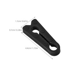 Amortiguadores para Pestillos de Puertas de Coche Almohadillas de Goma Negras 40 Piezas Cubiertas Reductoras de Ruido y Protectoras contra Impactos para Accesorios Interiores y