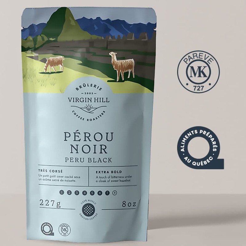 Virgin Hill Coffee - Peru Black - Bold Intensity &