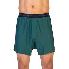 ExOfficio Men's Give-N-Go Boxer Single Pack, Hemlock, S