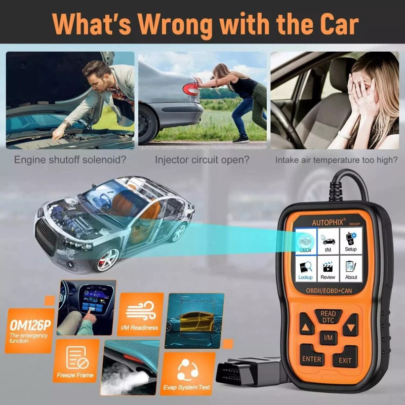 Autophix Jeep Grand Cherokee Car Fault Code Reader Scanner Check