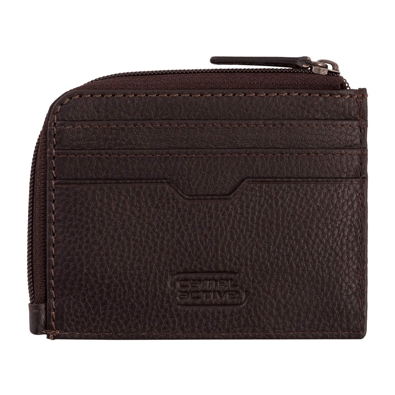 camel active Macau Credit Card Case, 10 cm, Brown (Braun)