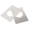 Uonlytech Cerrojos 2 Piezas Placa De Refuerzo De Puerta De