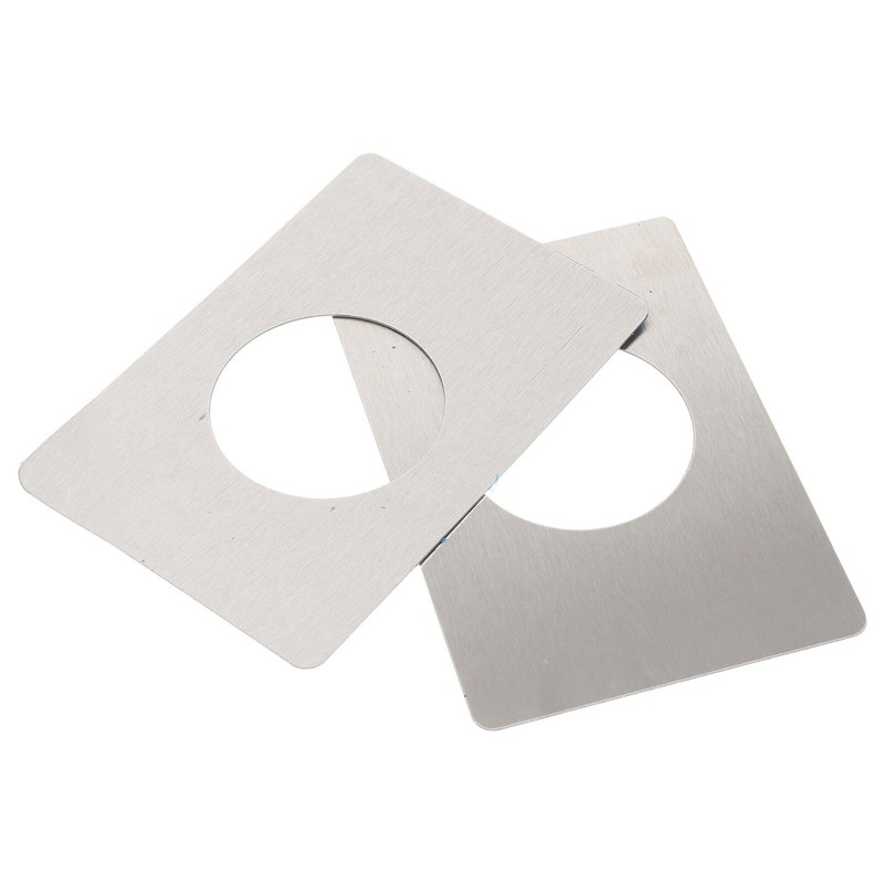 Uonlytech Cerrojos 2 Piezas Placa De Refuerzo De Puerta De