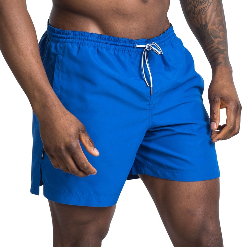 Trespass Mens Swim Shorts Pocket Quick Dry Granvin B Blue