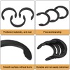 20 Pcs Retaining Clip Rings Compatible with Cricut Maker, Keep