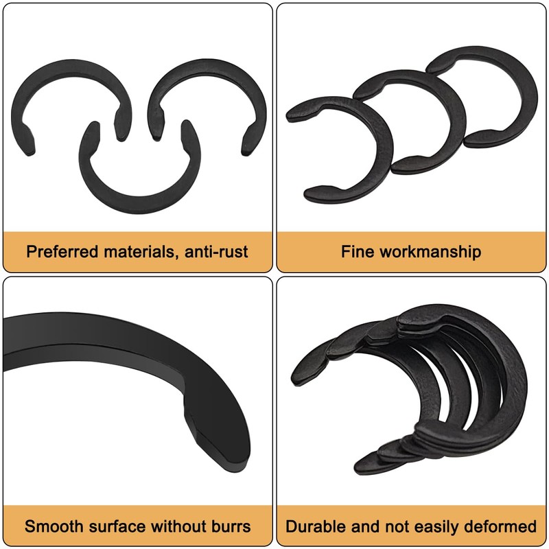 20 Pcs Retaining Clip Rings Compatible with Cricut Maker, Keep