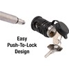 Master Lock 1480DAT Stainless Steel Receiver Lock for 5/8 in.