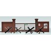 Little Armory LD034 Designated School Gate, Brick Type, Plastic Model
