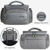 DOMISO SLR DSLR Camera Case Waterproof, gray, shoulder bag