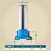 Drawer Lock Router Bit - 1" Dia x 1/2" H