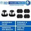 Fette Filter - 2 HEPA + 4 Foam Filter Compatible
