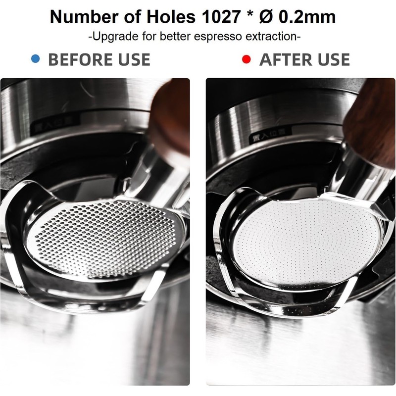 CAPFEI 54mm High Extraction Filter Basket | Number of Holes