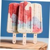 Operitacx Sturdy Single Wood Craft Sticks 100 Pack Ice Cream