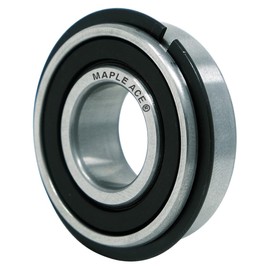 MAPLE ACE 6202-2RSNR Ball Bearing w/Snap Ring 15x35x11mm 6202 2RSNR Rubber Sealed (PC 1)