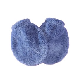 YASSINHE English Stirrup Covers Stirrup Bag Equine Coral Fleece-BIUE