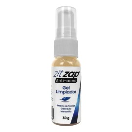 Gel Facial Antiacné Zitzap 30g Día/Noche con Caléndula y Manzanilla