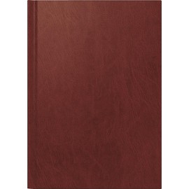 rido/idé Buchkalender Mod. Chefplaner 2026 | A5, Kunststoff, weinrot