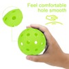 6 - Pack Pickleball Balls, 40 Holes Outdoor Pickleballs, High