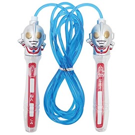 Ikeda Kogyosha 000931960 Ultraman Jump Rope, Jump Rope, Blue, Total Length: Approx. 110.0 inches (280 cm), U-12346