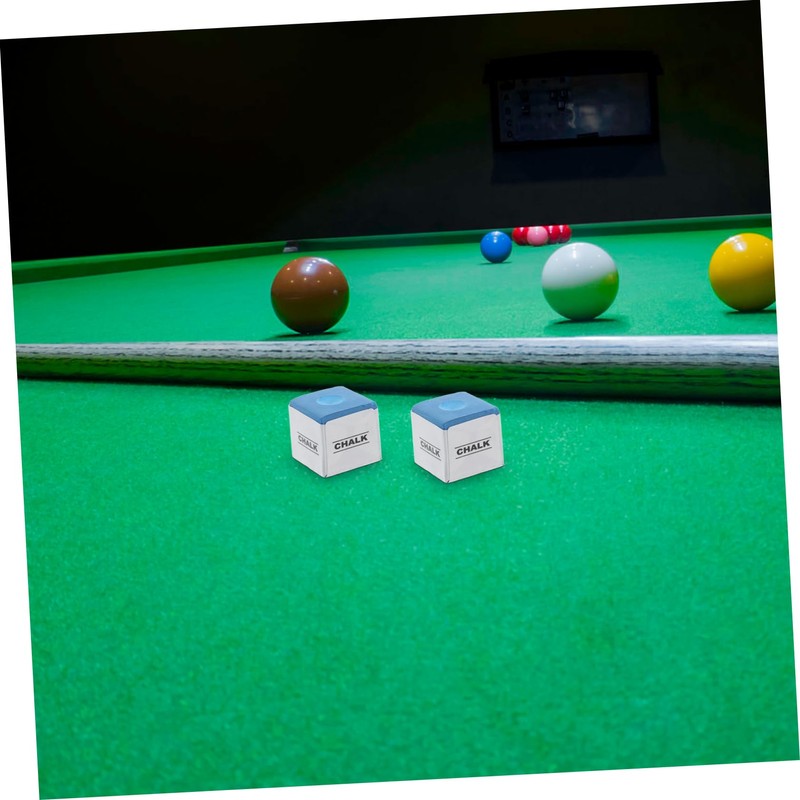 Kisangel Billiards Chalk Cubes 12 Pieces Pool Chalk for Snooker