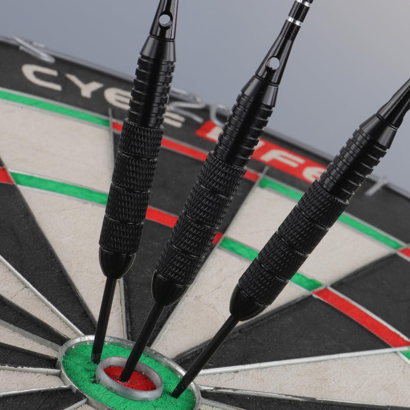 CyeeLife 12 Pack Steel Tip Darts, Professional Metal Dart Set