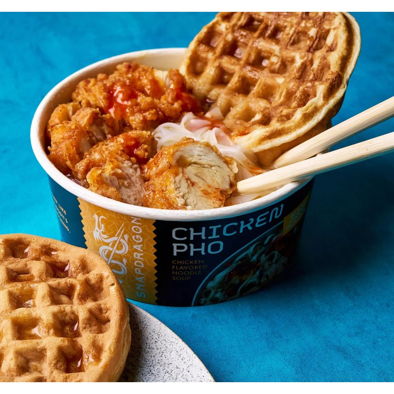 Snapdragon Instant Pho Pack 6 Bowls 2.1oz Delicious Microwave Snack