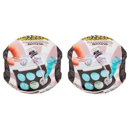 MGA's Miniverse - Make It Mini Makeup Series 1 (2 Pack) Mini Collectibles, DIY, Really Works, Real Cosmetic Products, Lip Stain, Nail Polish, Eyeshadow, Collectors, 8+