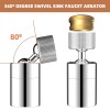 Hibbent NSF Certified Dual-function Female Faucet Aerator, Big Angle Rotate