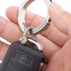 TISUR Key Ring Titanium D-Ring Key Car Motorcycle Keychain Cute