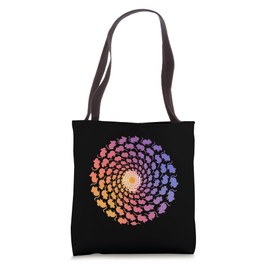 Degu Spiral Gradient Graphic Tote Bag