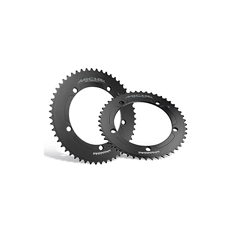 Miche Unisex's Primato Advanced Pista Cassette, Black, 44t