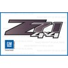 Decal Mods Z71 4x4 Decals Stickers Gradient fits Chevy Silverado/GMC Sierra Purple - GRPRPL (2007-2013) Bed Side 1500 2500 HD (Set of 2)