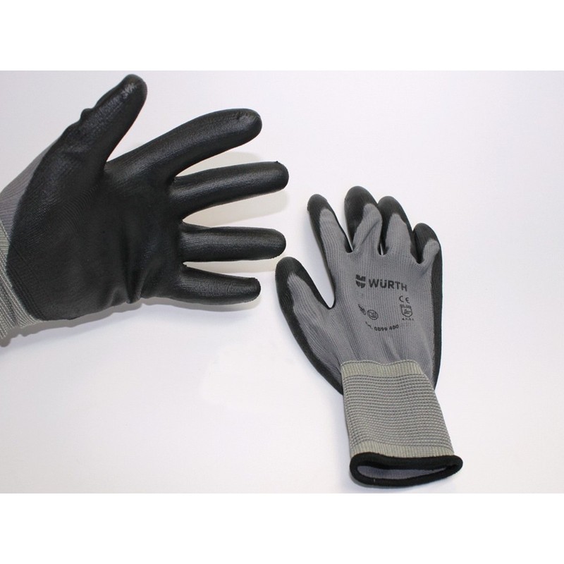 Würth Assembly Gloves 12 Pairs Size 9 Economy Mechanic Work