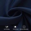 Aquazolax French Door Curtains Drapes - Readymade Solid Blackout Glass