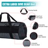Snorkel Bag Dive Gear Bag Foldable Mesh Design Easy to