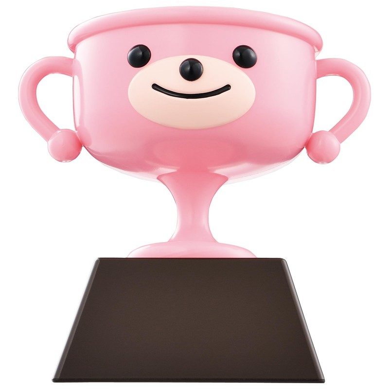 Winning Cup Trophy Smile Bear Cup, Suma! (Yellow)