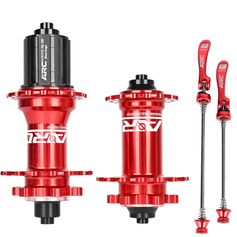 1 Pair MTB Bike Hub Front Rear HG 8-11 Speed