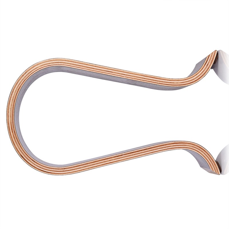 U Shape Wood Headphones Stand Holder Hanger Wooden Headset Desk