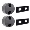 RecPro Round Magnetic Baggage Door Catch for RV Compartment Door
