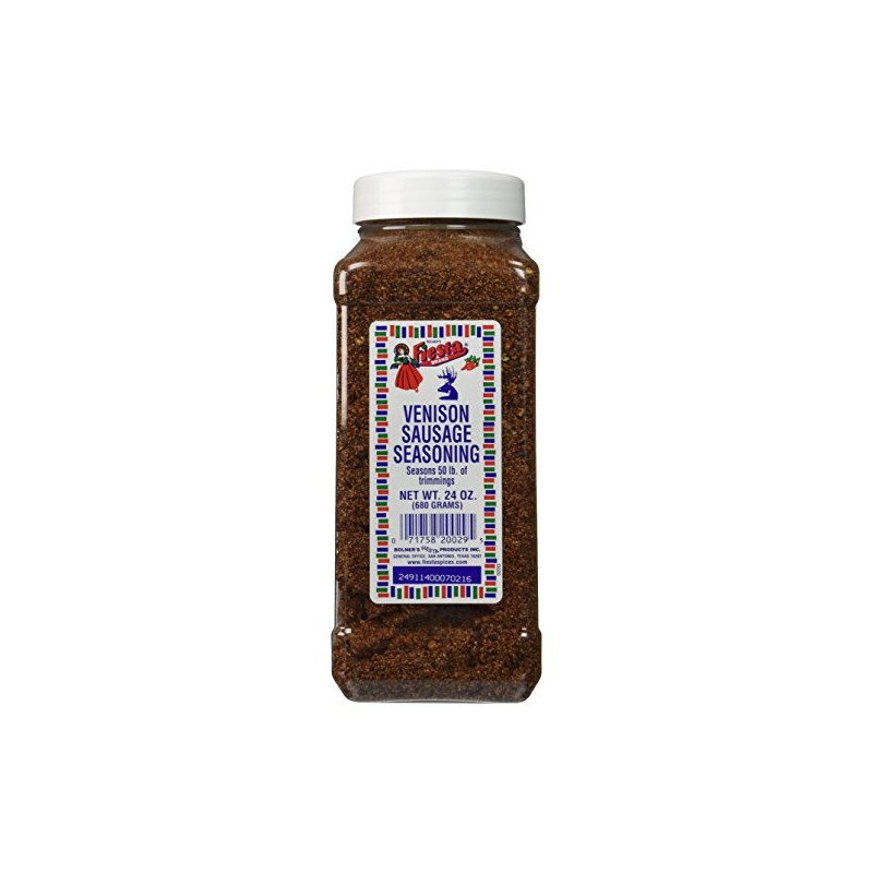 Bolner's Fiesta Venison And Other Game Meat Sausage Seasoning, 24